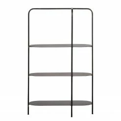 Red Living Regal Lamia - Metall - Schwarz -Möbel Verkäufe 2024 1000275685 210630 12482400410 DETAILS P000000001000275685