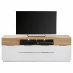 Norrwood Sideboard Akaa I - Echtholzfurnier - Eiche / Weiß -Möbel Verkäufe 2024 1000276025 210623 17275600010 DETAILS P000000001000276025