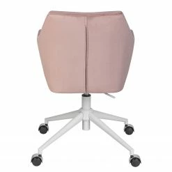 Mørteens Bürodrehstuhl Nicholas IV - Samt / Eisen - Altrosa / Weiß -Möbel Verkäufe 2024 1000276826 220909 050 DETAILS P000000001000276826