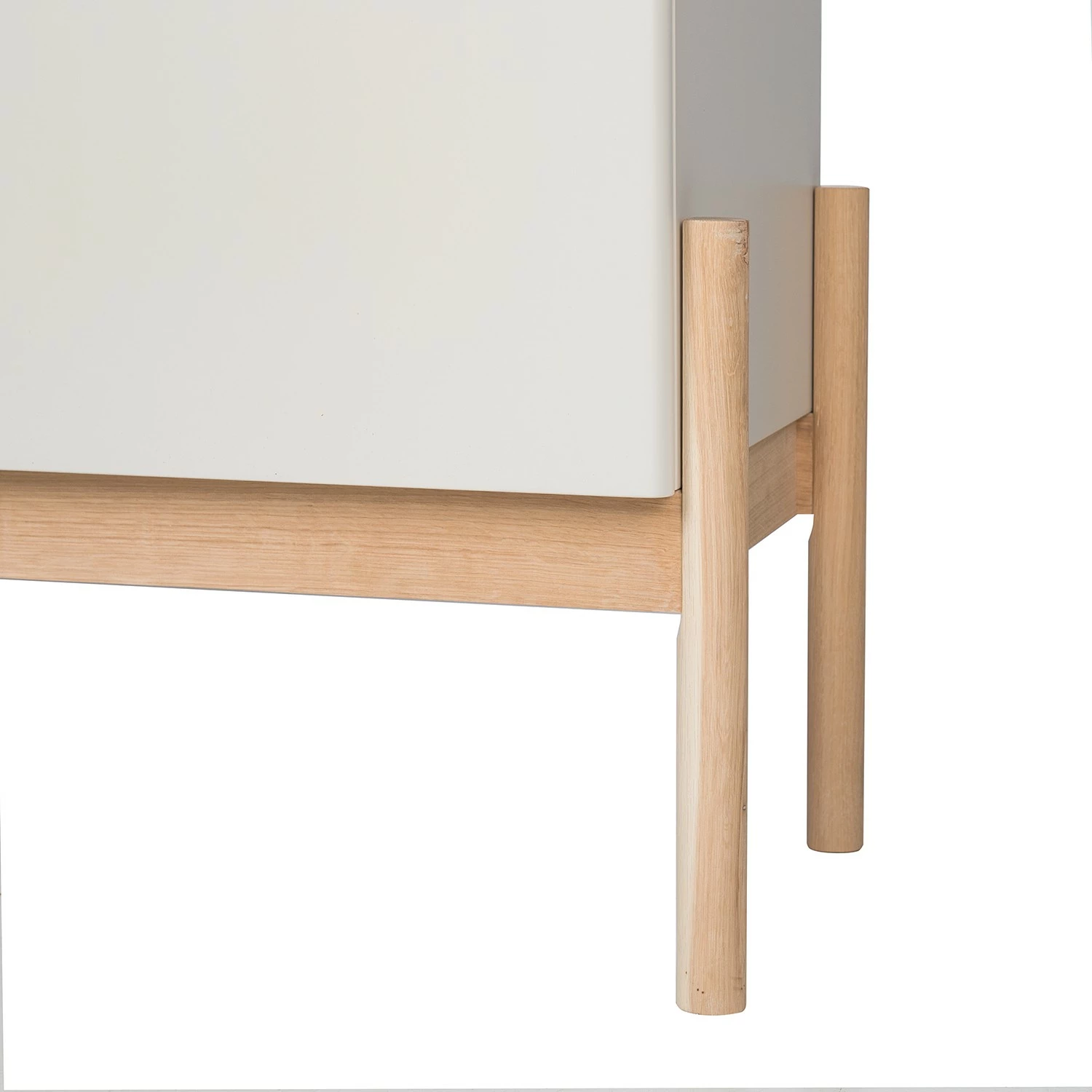 Studio Copenhagen Highboard Cooby - Muschelweiß / Eiche Hell 12 Studio Copenhagen Highboard Cooby - Muschelweiß / Eiche Hell – Bild 10