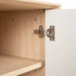 Studio Copenhagen Sideboard Maayka I - Eiche teilmassiv - Mushroom Creme / Eiche Hell -Möbel Verkäufe 2024 1000277378 220803 036 DETAILS P000000001000277378