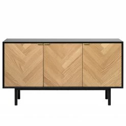 Loftscape Sideboard Charlo - Echtholzfurnier - Eiche / Schwarz -Möbel Verkäufe 2024 1000277647 210706 14081700122 DETAILS P000000001000277647