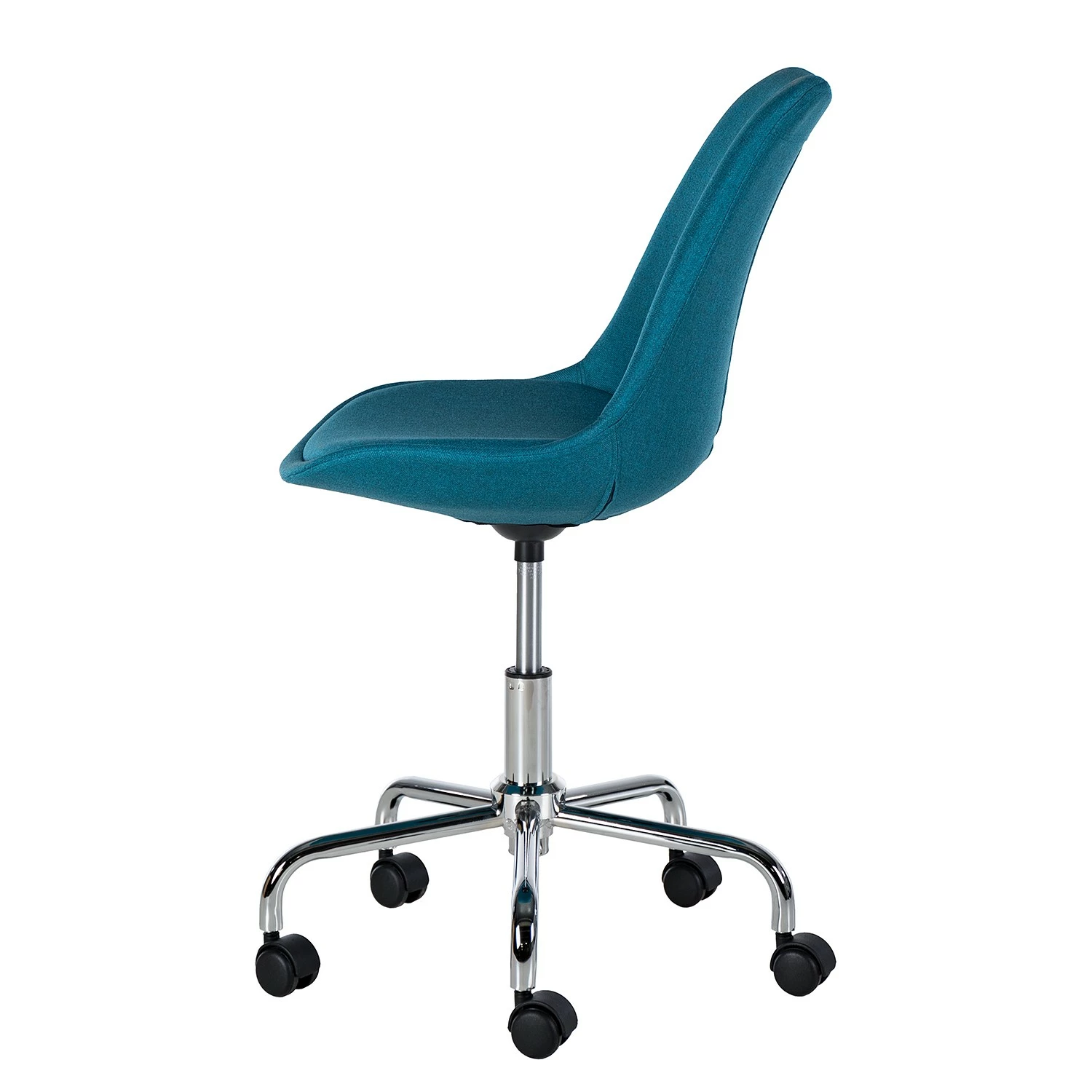 Mørteens Bürodrehstuhl Aledas - Webstoff Cors: Petrol - Chrom glänzend 7 Mørteens Bürodrehstuhl Aledas - Webstoff Cors: Petrol - Chrom glänzend – Bild 5