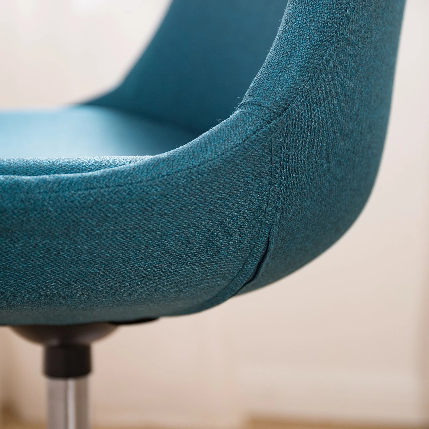 Mørteens Bürodrehstuhl Aledas - Webstoff Cors: Petrol - Chrom glänzend 13 Mørteens Bürodrehstuhl Aledas - Webstoff Cors: Petrol - Chrom glänzend – Bild 11