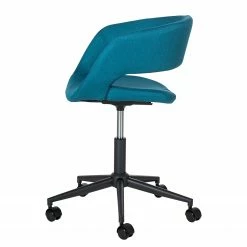 Mørteens Bürostuhl Buggio - Webstoff Cors: Petrol - Schwarz -Möbel Verkäufe 2024 1000277874 220505 035 DETAILS P000000001000277874