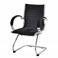 Loftscape Besucherstuhl Enrico - Schwarz