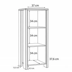 Regal Clifford - 47 x 115 cm -Möbel Verkäufe 2024 1000280661 210813 08153800047 SKETCH DETAILS P000000001000280661 sketch