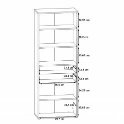 Fredriks Aktenschrank Kendrick VI - Weiß / Grau -Möbel Verkäufe 2024 1000280681 210813 08154700176 SKETCH DETAILS P000000001000280681 sketch