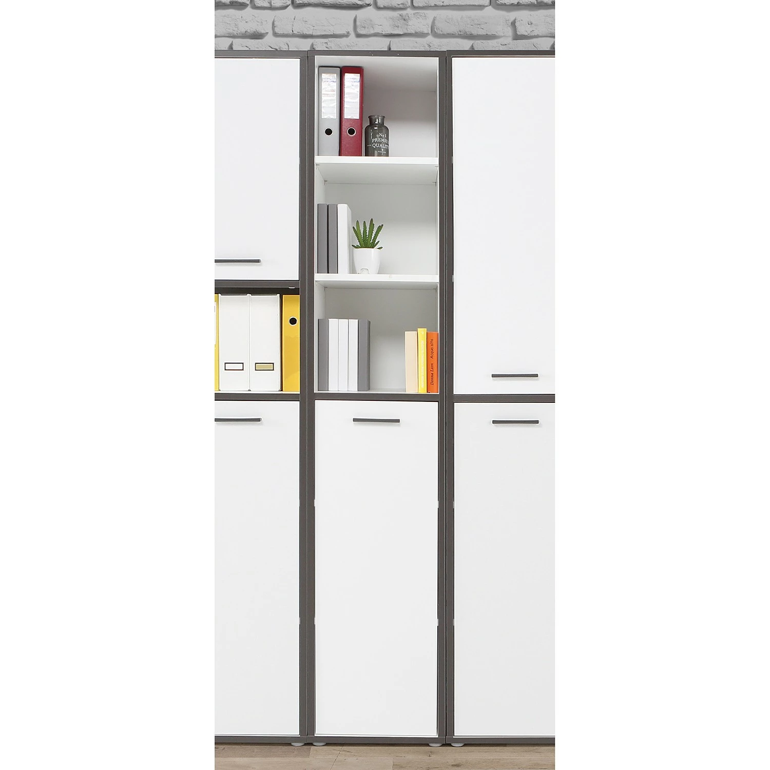 Fredriks Regal Kendrick II - Weiß / Grau 4 Fredriks Regal Kendrick II - Weiß / Grau – Bild 2