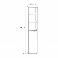 Fredriks Regal Kendrick II - Weiß / Grau 18 Fredriks Regal Kendrick II - Weiß / Grau -Möbel Verkäufe 2024 1000280686 210813 08154900223 SKETCH DETAILS P000000001000280686 sketch