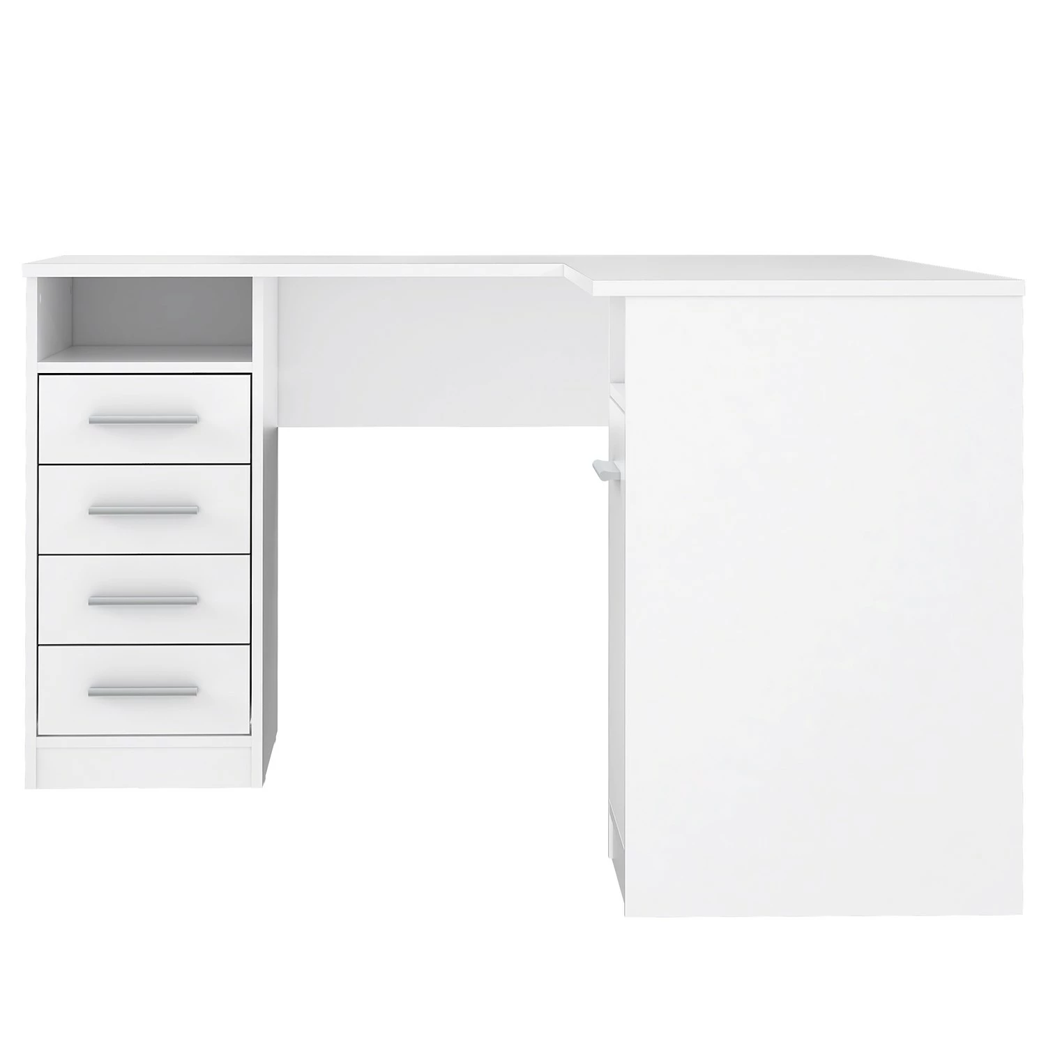 Fredriks Eckschreibtisch Nita - Weiß 6 Fredriks Eckschreibtisch Nita - Weiß – Bild 4