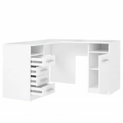 Fredriks Eckschreibtisch Nita - Weiß 17 Fredriks Eckschreibtisch Nita - Weiß -Möbel Verkäufe 2024 1000280704 210813 08155600341 DETAILS P000000001000280704