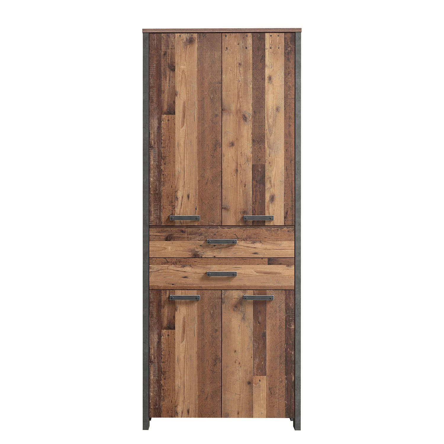 Red Living Aktenschrank Clifford - Altholz Dekor / Dunkelgrau 7 Red Living Aktenschrank Clifford - Altholz Dekor / Dunkelgrau – Bild 5