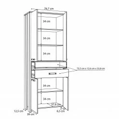 Red Living Aktenschrank Clifford - Altholz Dekor / Dunkelgrau 17 Red Living Aktenschrank Clifford - Altholz Dekor / Dunkelgrau -Möbel Verkäufe 2024 1000280706 210813 08155800363 SKETCH DETAILS P000000001000280706 sketch
