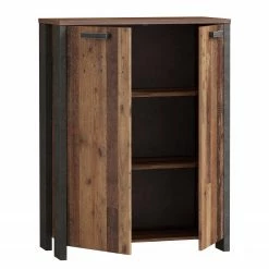 Red Living Aktenschrank Clifford II - Altholz Dekor / Dunkelgrau -Möbel Verkäufe 2024 1000280708 210813 08155800377 DETAILS P000000001000280708