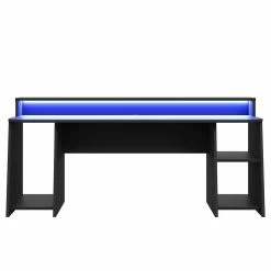 Fredriks Schreibtisch Trent IV - (mit Beleuchtung) Matt Schwarz 10 Fredriks Schreibtisch Trent IV - (mit Beleuchtung) Matt Schwarz -Möbel Verkäufe 2024 1000280710 210813 08155900389 DETAILS P000000001000280710