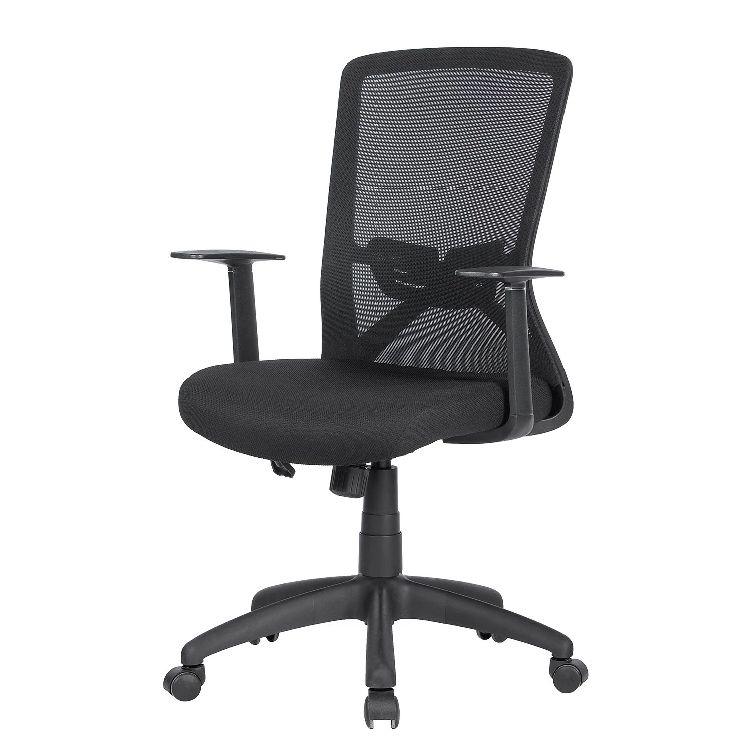 Fredriks Bürodrehstuhl Loon - Mesh / Kunststoff - Schwarz 3 Fredriks Bürodrehstuhl Loon - Mesh / Kunststoff - Schwarz