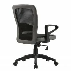 Fredriks Bürodrehstuhl Pialba - Kunstleder & Mesh / Kunststoff - Schwarz / Dunkelgrau -Möbel Verkäufe 2024 1000280786 210809 06062700031 DETAILS P000000001000280786