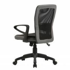 Fredriks Bürodrehstuhl Pialba - Kunstleder & Mesh / Kunststoff - Schwarz / Dunkelgrau -Möbel Verkäufe 2024 1000280786 210809 06062700033 DETAILS P000000001000280786