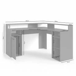 Fredriks Eckschreibtisch Felm - Anthrazit 11 Fredriks Eckschreibtisch Felm - Anthrazit -Möbel Verkäufe 2024 1000280796 220112 1247380000503 SKETCH DETAILS P000000001000280796 sketch