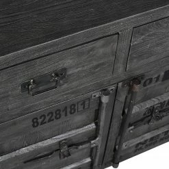 Wolf-Möbel Sideboard Container - Akazie Grau -Möbel Verkäufe 2024 1000281790 220223 060 DETAILS P000000001000281790