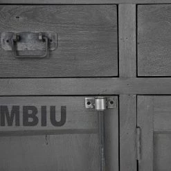 Wolf-Möbel Sideboard Container - Akazie Grau -Möbel Verkäufe 2024 1000281790 220616 036 DETAILS P000000001000281790