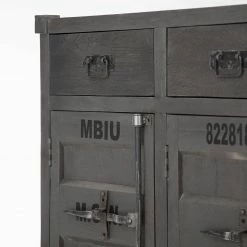 Wolf-Möbel Sideboard Container - Akazie Grau -Möbel Verkäufe 2024 1000281790 220616 040 DETAILS P000000001000281790