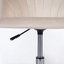 Velvet Studio Bürostuhl Emely - Creme -Möbel Verkäufe 2024 1000283355 220602 080 DETAILS P000000001000283355