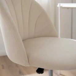 Velvet Studio Bürostuhl Emely - Creme -Möbel Verkäufe 2024 1000283355 220824 030 DETAILS P000000001000283355