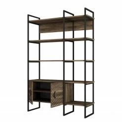 Red Living Regal Sumatra Sun - Metall - Walnuss Dekor / Schwarz -Möbel Verkäufe 2024 1000284387 210809 06091300162 DETAILS P000000001000284387