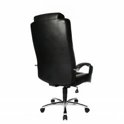 Topstar Chefsessel Soft Lux - Kunstleder / Stahl - Schwarz / Chrom -Möbel Verkäufe 2024 1000285190 210907 15264700005 DETAILS P000000001000285190