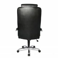 Topstar Chefsessel Soft Lux - Kunstleder / Stahl - Schwarz / Chrom -Möbel Verkäufe 2024 1000285190 210907 15264700007 DETAILS P000000001000285190