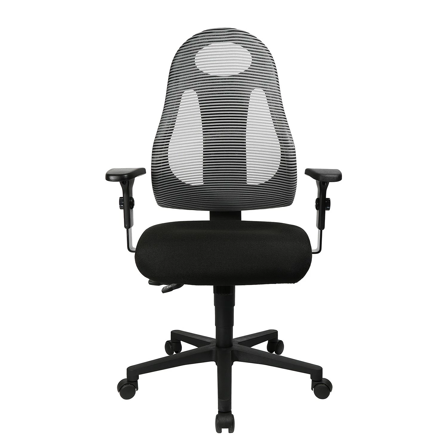 Topstar Bürodrehstuhl Free Art - Lichtgrau - Ohne Kopfstütze 4 Topstar Bürodrehstuhl Free Art - Lichtgrau - Ohne Kopfstütze – Bild 2