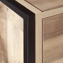 Red Living Sideboard Voru - Stabeiche Dekor / Dunkelgrau -Möbel Verkäufe 2024 1000285711 210813 14520000057 DETAILS P000000001000285711