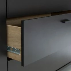 Loftscape Sideboard Mazzo - Schwarz / Eiche Artisan Dekor -Möbel Verkäufe 2024 1000285799 210819 12212500047 DETAILS P000000001000285799