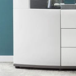 Loftscape Sideboard Intento I - Hochglanz Weiß / Anthrazit -Möbel Verkäufe 2024 1000288186 210827 12095600053 DETAILS P000000001000288186