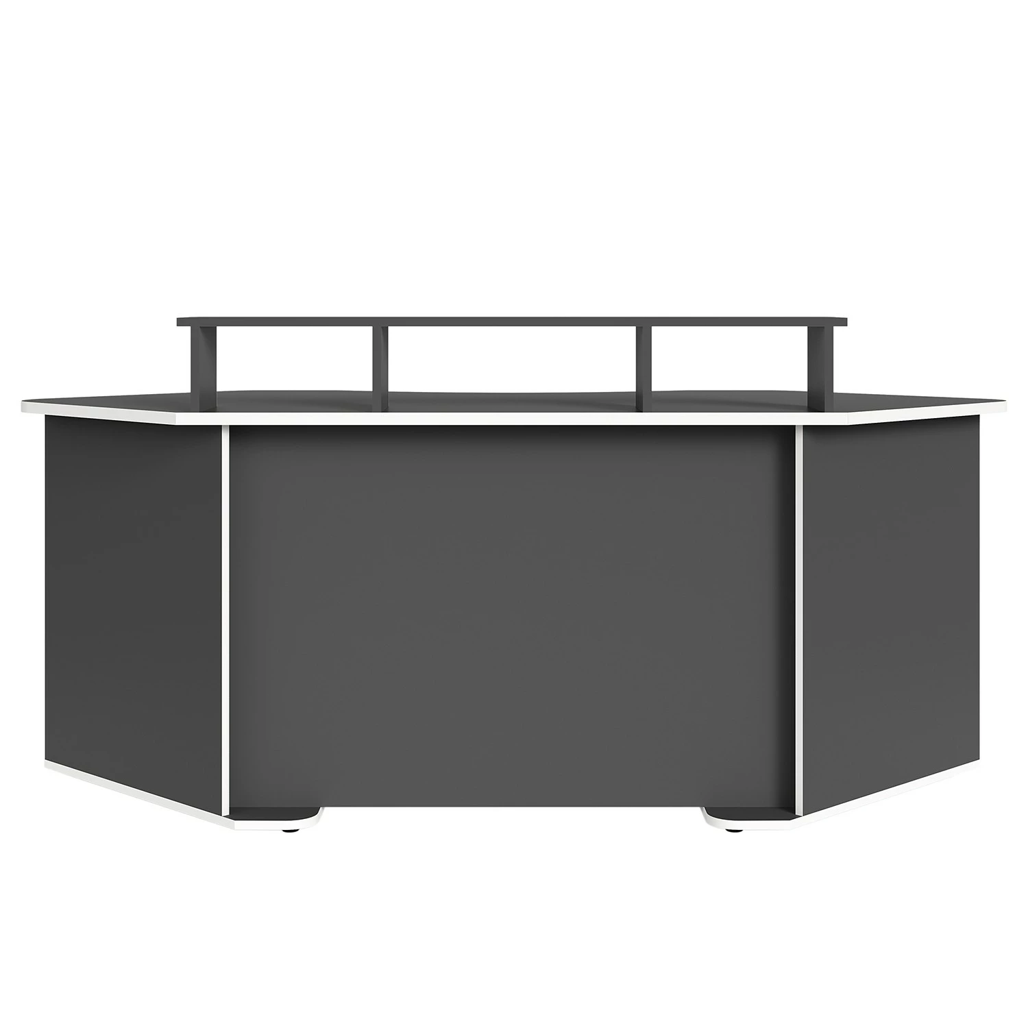 Furnitive Eckschreibtisch Crosswoods I - Anthrazit / Weiß 7 Furnitive Eckschreibtisch Crosswoods I - Anthrazit / Weiß – Bild 5