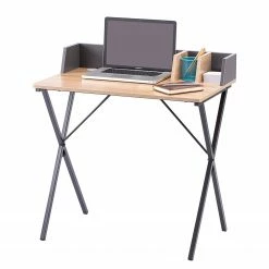 FLHF Schreibtisch Larm - Eiche Dekor / Schwarz -Möbel Verkäufe 2024 1000289001 210902 09120000152 DETAILS P000000001000289001