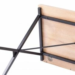 FLHF Schreibtisch Larm - Eiche Dekor / Schwarz -Möbel Verkäufe 2024 1000289001 210902 09120000154 DETAILS P000000001000289001