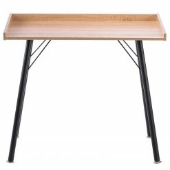 FLHF Schreibtisch Fey - Eiche Dekor / Schwarz 14 FLHF Schreibtisch Fey - Eiche Dekor / Schwarz -Möbel Verkäufe 2024 1000289009 210902 09120300219 DETAILS P000000001000289009