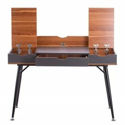 FLHF Schreibtisch Aryn - Anthrazit / Walnuss -Möbel Verkäufe 2024 1000289011 210902 09120300239 DETAILS P000000001000289011