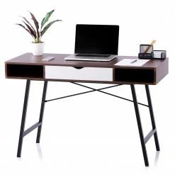 FLHF Schreibtisch Kayl - Ahorn Dekor Dunkel -Möbel Verkäufe 2024 1000289012 210902 09120400252 DETAILS P000000001000289012