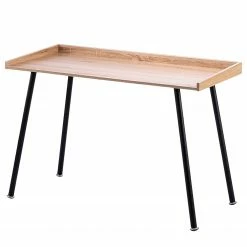 FLHF Schreibtisch Issa - Eiche Dekor / Schwarz