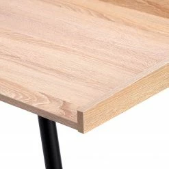 FLHF Schreibtisch Issa - Eiche Dekor / Schwarz -Möbel Verkäufe 2024 1000289015 210914 13503000018 DETAILS P000000001000289015