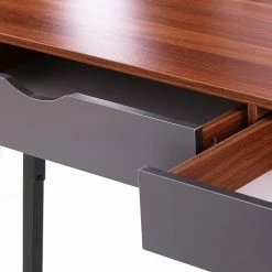 FLHF Schreibtisch Olm - Walnuss Dekor -Möbel Verkäufe 2024 1000289025 210902 09120700328 DETAILS P000000001000289025