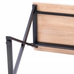 FLHF Schreibtisch Irn - Eiche Dekor / Schwarz -Möbel Verkäufe 2024 1000289026 210902 09120700337 DETAILS P000000001000289026