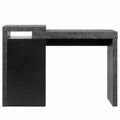 Temahome Schreibtisch Detroit - Wabenplatte - Beton Dekor / Schwarz -Möbel Verkäufe 2024 1000289237 210902 12454800006 DETAILS P000000001000289237