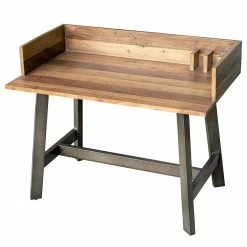 Ars manufacti Schreibtisch Tamati III - Pinie massiv / Edelstahl - Pinie / Schwarz -Möbel Verkäufe 2024 1000291180 220610 032 DETAILS P000000001000291180