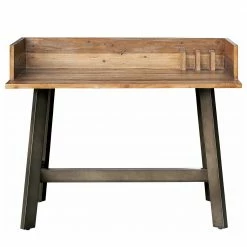 Ars manufacti Schreibtisch Tamati III - Pinie massiv / Edelstahl - Pinie / Schwarz -Möbel Verkäufe 2024 1000291180 220610 035 DETAILS P000000001000291180