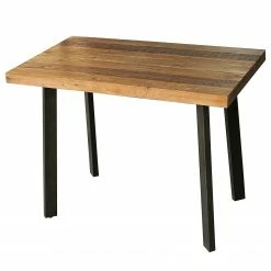 Ars manufacti Schreibtisch Tamati II - Pinie massiv / Edelstahl - Pinie / Schwarz -Möbel Verkäufe 2024 1000291186 220610 032 DETAILS P000000001000291186